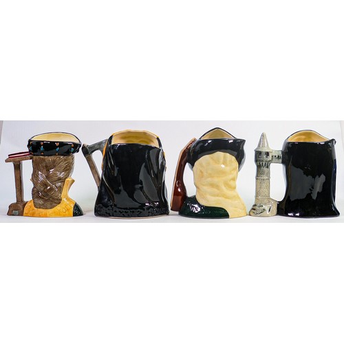 478 - A collection of Royal Doulton large character jugs to include Henry VIII D6642, Catherine of Aragon ... 