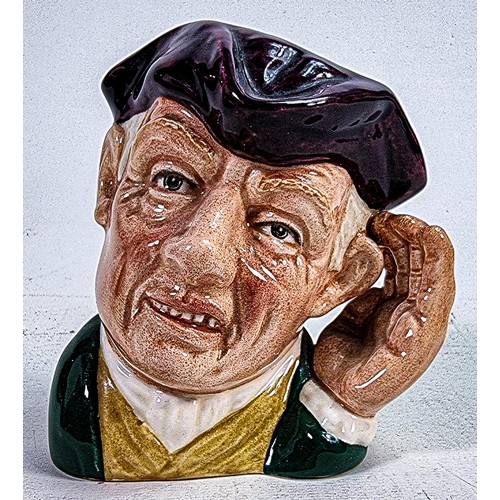 485 - Royal Doulton small character jug 'Ard of 'Earing D6591