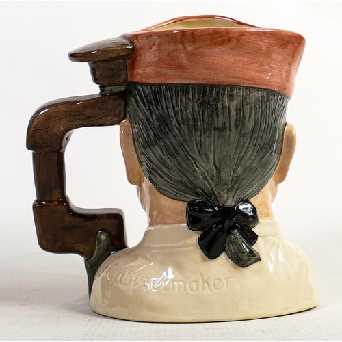 498 - Royal Doulton large character jug The Cabinet Maker D7010, special USA edition.