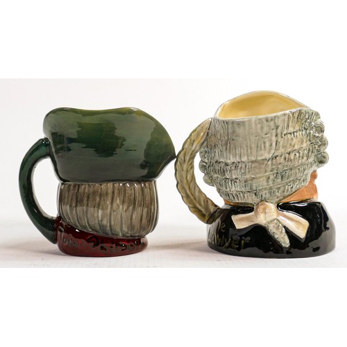 503 - Royal Doulton small character jugs - The Lawyer and Toby Philpot, both painted in a slightly differe... 