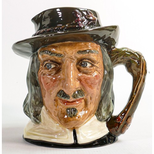 504 - Royal Doulton large character jug Sir Isaac Walton, painted in a slightly different colourway, with ... 