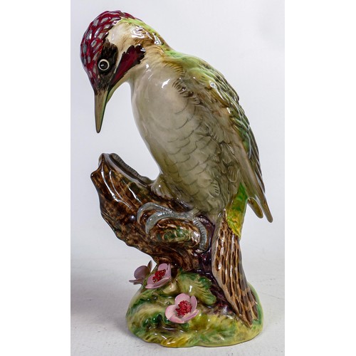 527 - Beswick Woodpecker 1218, first version, restored flowers.