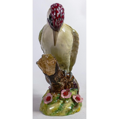 527 - Beswick Woodpecker 1218, first version, restored flowers.