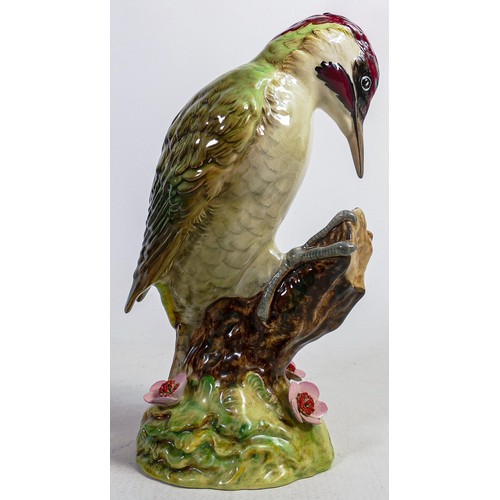 527 - Beswick Woodpecker 1218, first version, restored flowers.