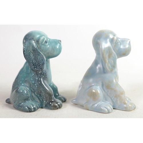 549 - Beswick blue coloured 454 puppies (2)