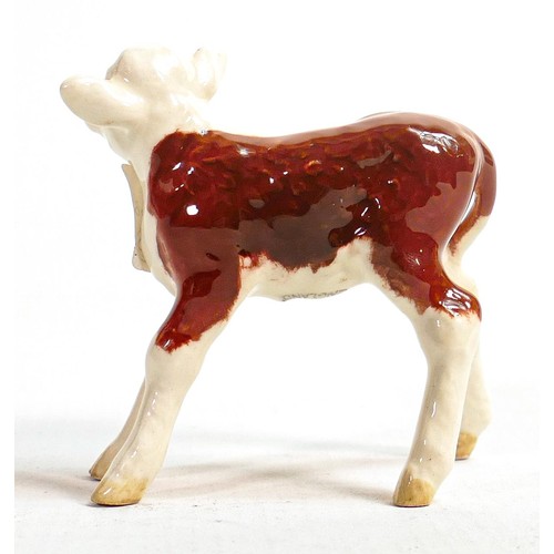 557 - Beswick Hereford calf 1406B