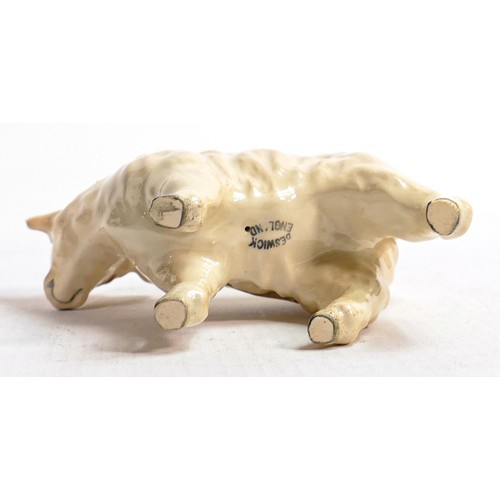 558 - Beswick Charolais calf 1827B