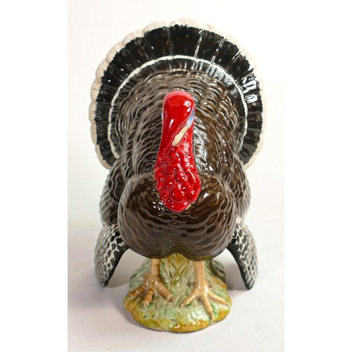 562 - Beswick large bronze turkey 1957.