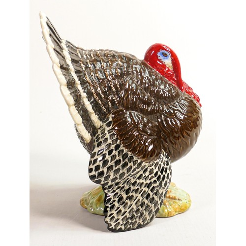 562 - Beswick large bronze turkey 1957.