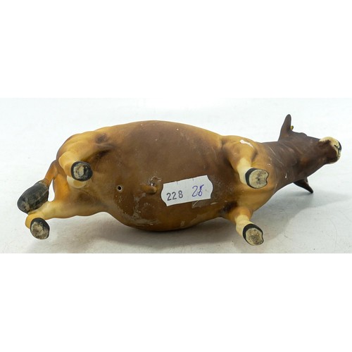 573 - Beswick matt Jersey bull 1422