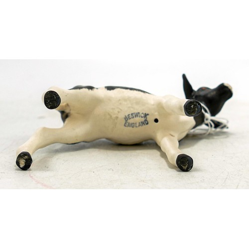 579 - Beswick matt Friesian calf 1249C