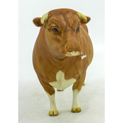 580 - Beswick matt Guernsey bull 1451