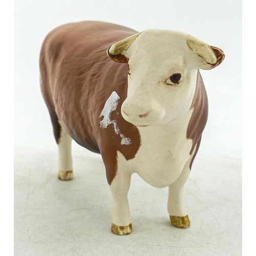 582 - Beswick matt Hereford cow 1360