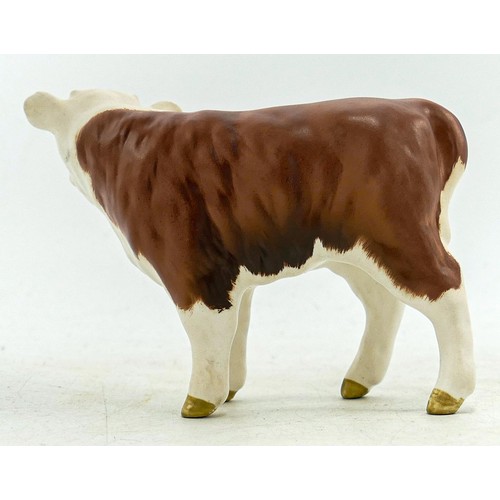 583 - Beswick matt Hereford calf 1827c