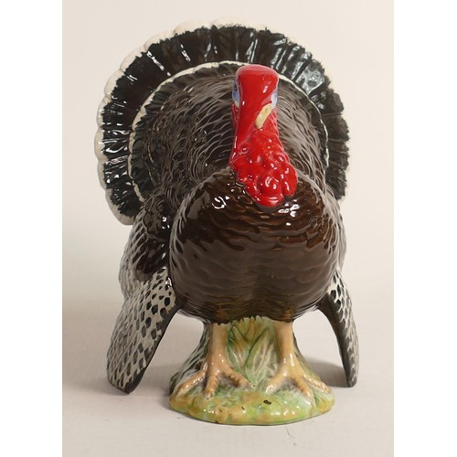 602 - Beswick large bronze Turkey 1957, h.17.5cm.