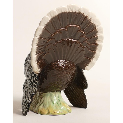 602 - Beswick large bronze Turkey 1957, h.17.5cm.