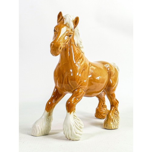 611 - Beswick Palomino cantering Shire 975