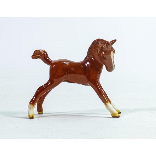 612 - Beswick Chestnut stretched foal 815