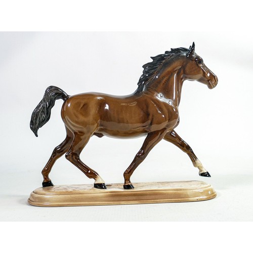 618 - Beswick Arab stallion on base 2242