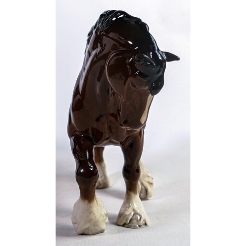 644 - Beswick Action Shire horse 2578