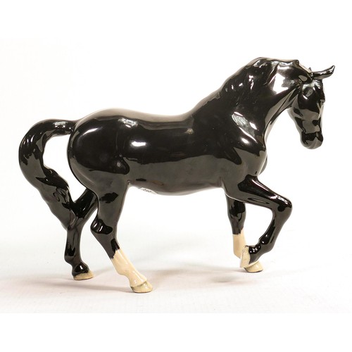 655 - Beswick Stocky Jogging Mare 855 - black gloss BCC 2005 Special Edition.