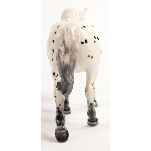 670 - Beswick Spotted Walking pony, model 1516.