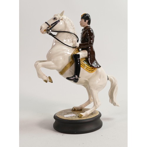 679 - Beswick Lipizzaner on a round base 2467, first version.