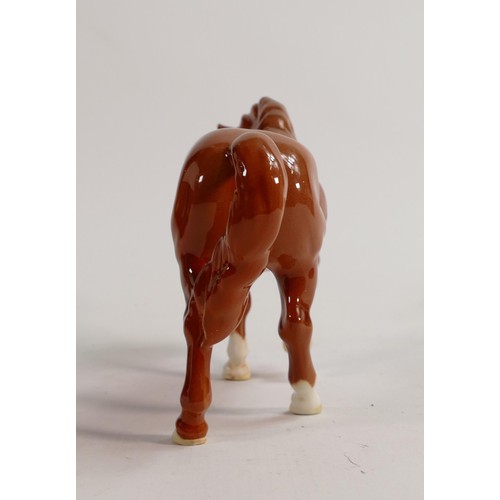 681 - Beswick Chestnut Stocky Jogging mare 855