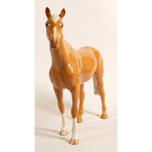 683 - Beswick Palomino large racehorse