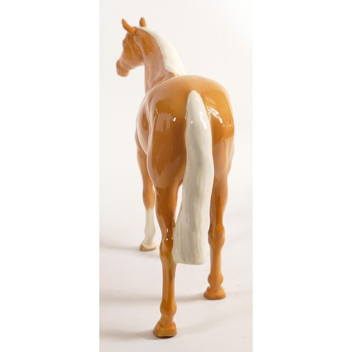 683 - Beswick Palomino large racehorse