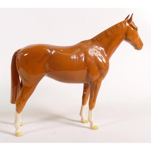 686 - Beswick Chestnut Imperial horse 1557