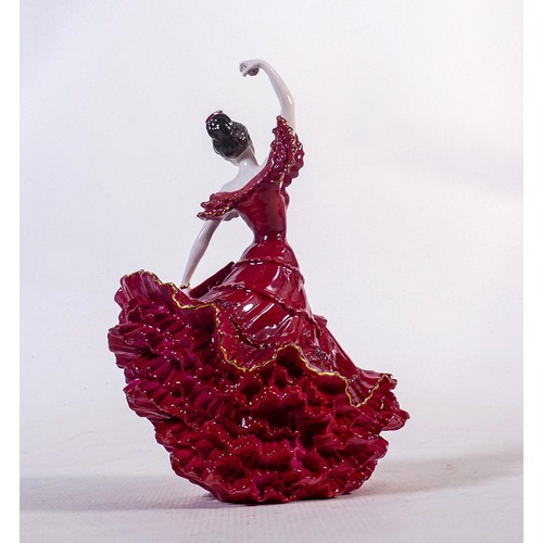 859 - Coalport for Compton & Woodhouse figure Flamenco, limited edition.