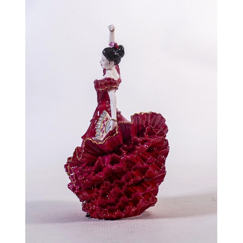 859 - Coalport for Compton & Woodhouse figure Flamenco, limited edition.