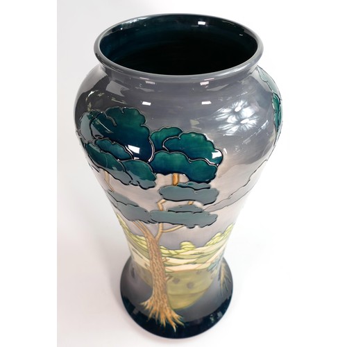 898 - Moorcroft prestige After the Storm baluster vase, limited edition 108/200 with original certificate.... 