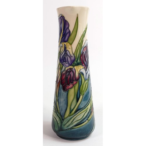 904 - Moorcroft Iris pattern jug, designed by Rachael Bishop, c.1996 for the Moorcroft Collectors Club, nu... 