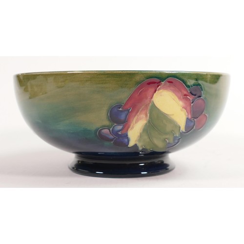 911 - William Moorcroft Leaf & Berry bowl. diameter 16cm.