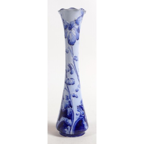 921 - William Moorcroft MacIntyre & Co. Florian vase.  Height 24cm - Restoration to top rim.