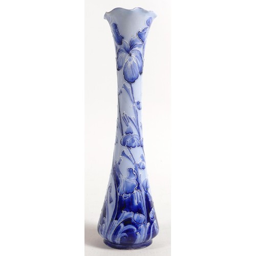 921 - William Moorcroft MacIntyre & Co. Florian vase.  Height 24cm - Restoration to top rim.