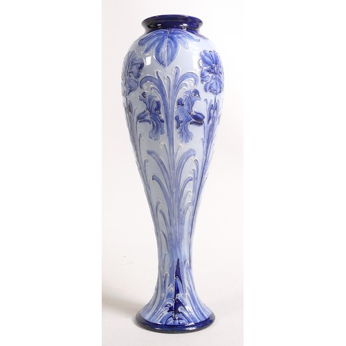 922 - William Moorcroft MacIntyre & Co. Florian vase. Rd No 326468, height 30cm - Restoration to top rim.