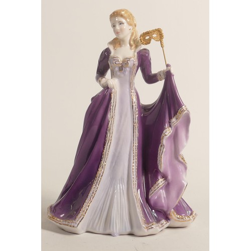 950 - Royal Worcester Glittering Occasions figure Masked Ball.