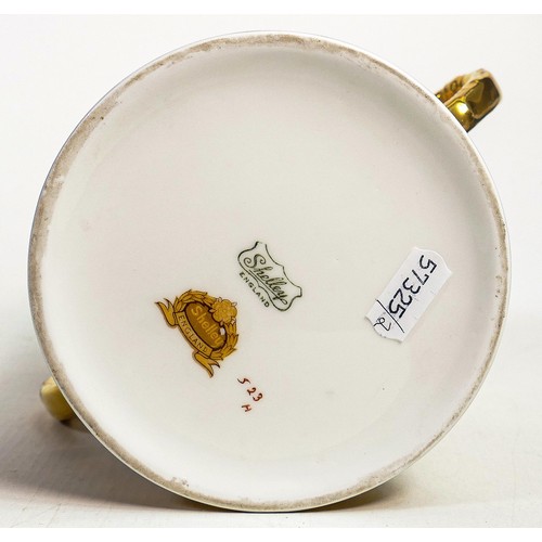 991 - Shelley George VI Royal commemorative Loving cup, 11.5cm high.