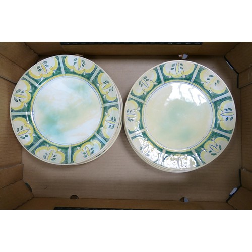 1070 - Royal Doulton Sir Frank Brangwyn R.A. R.W.S. R.B.A. dinnerware D5033 to include lidded tureens, 2 ha... 