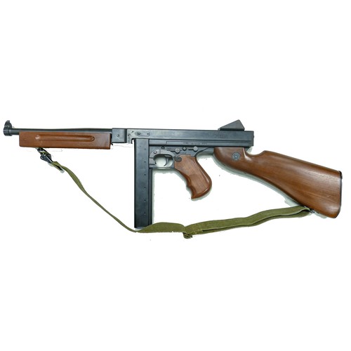 1570 - Marui Co. Japan Thompson M1A1 Auto Electric replica Airsoft machine gun.