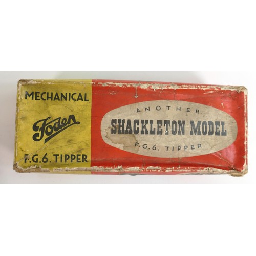 1664 - Shackleton Models Foden Tipper lorry FG6, partially unbuilt, in original box.