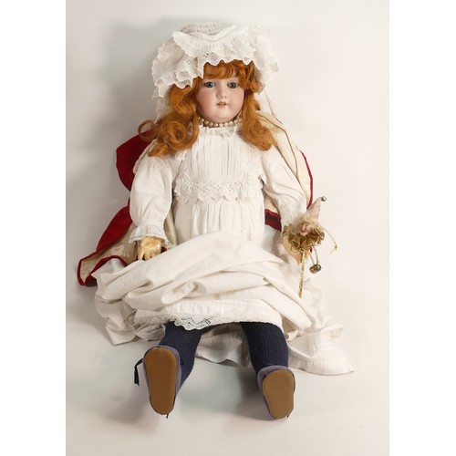 1665 - Large ARMAND MARSEILLE Bisque headed jointed doll, marked Germany IFGM. 246/1 390m to rear of head, ... 