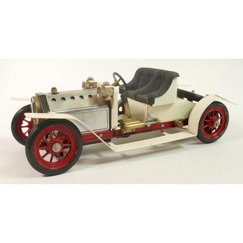 1668 - Mamod boxed live steam Rolls Royce style model Steam Roadster SA1