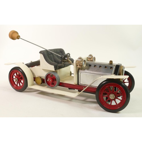 1668 - Mamod boxed live steam Rolls Royce style model Steam Roadster SA1