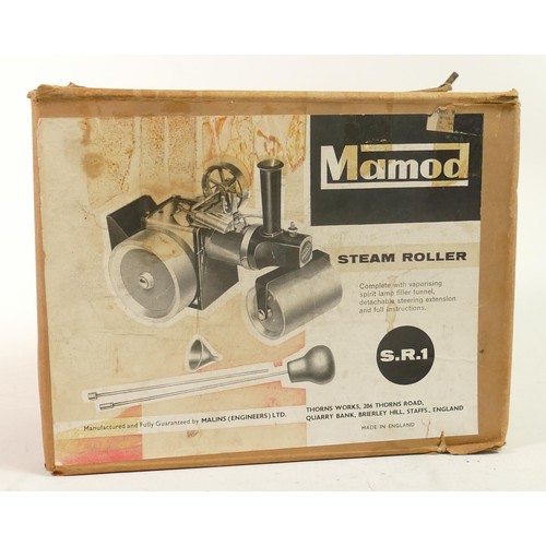 1670 - Mamod live steam SR1 Steam Roller, boxed.