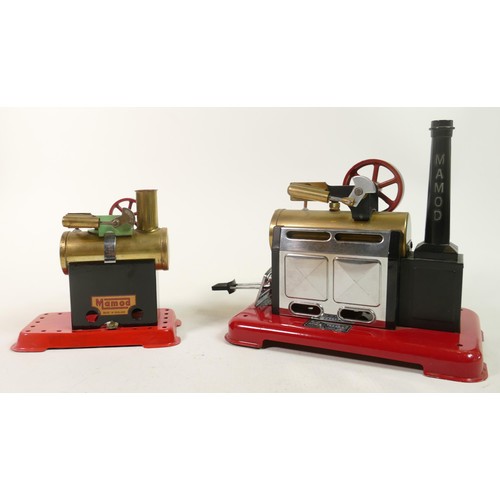 1672 - Two Mamod live Steam Stationary steam engines (2)