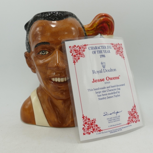 151 - Royal Doulton Large Character Jug Jessie Owens D7019